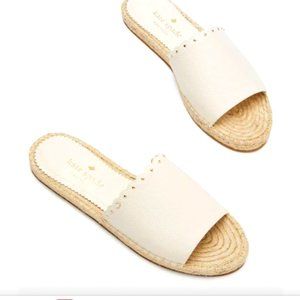 Kate Spade Giovanna Leather Flats Espadrilles